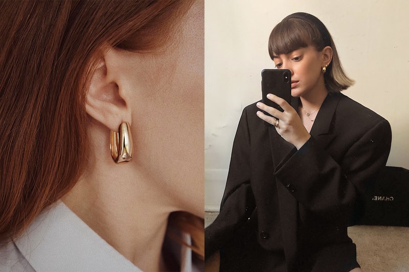 Ear Cuff trend 2020 Summer Jewelry Earrings Style CHARLOTTE CHESNAIS ALAN CROCETTI ANNE MANNS SASKIA DIEZ PORTRAIT REPORT VERSACE FENDI