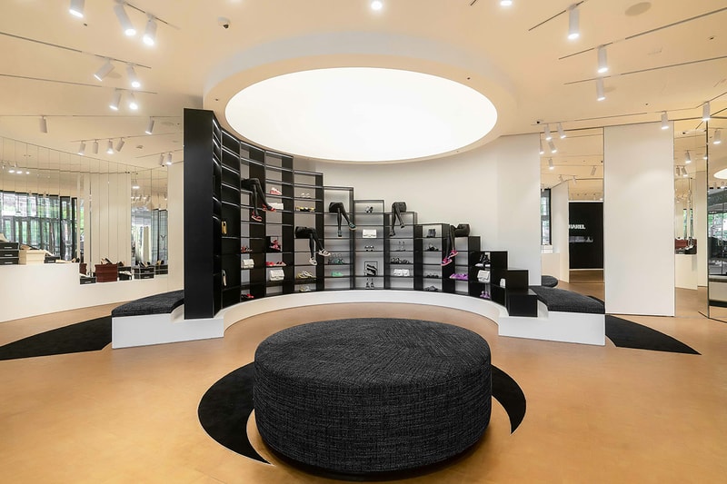 chanel shoes shop opening taipei two tone shoes