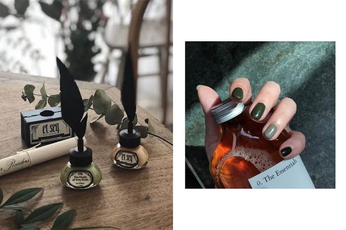 文藝少女必收藏!賞心悅目的羽毛筆指甲油散發著濃烈文學氣息