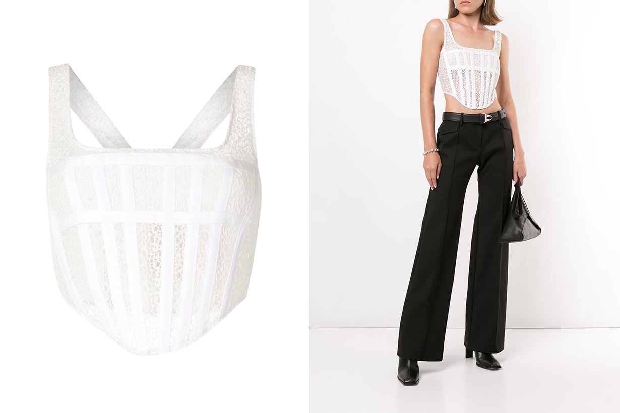 Dion Lee Corset Tank Top Minimalist style instagram fashion blogger
