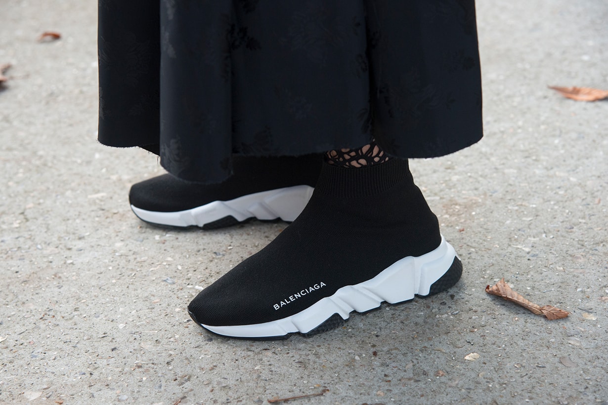 balenciaga speed 2.0 sneaker sock design release demna gvasalia