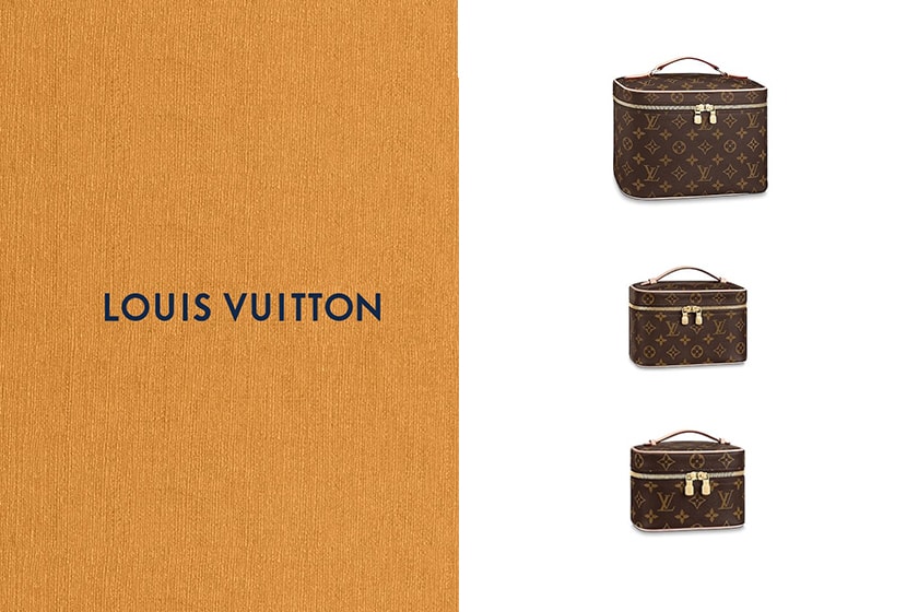 Louis Vuitton Nice Vanity Bag handbags make up Vanity case