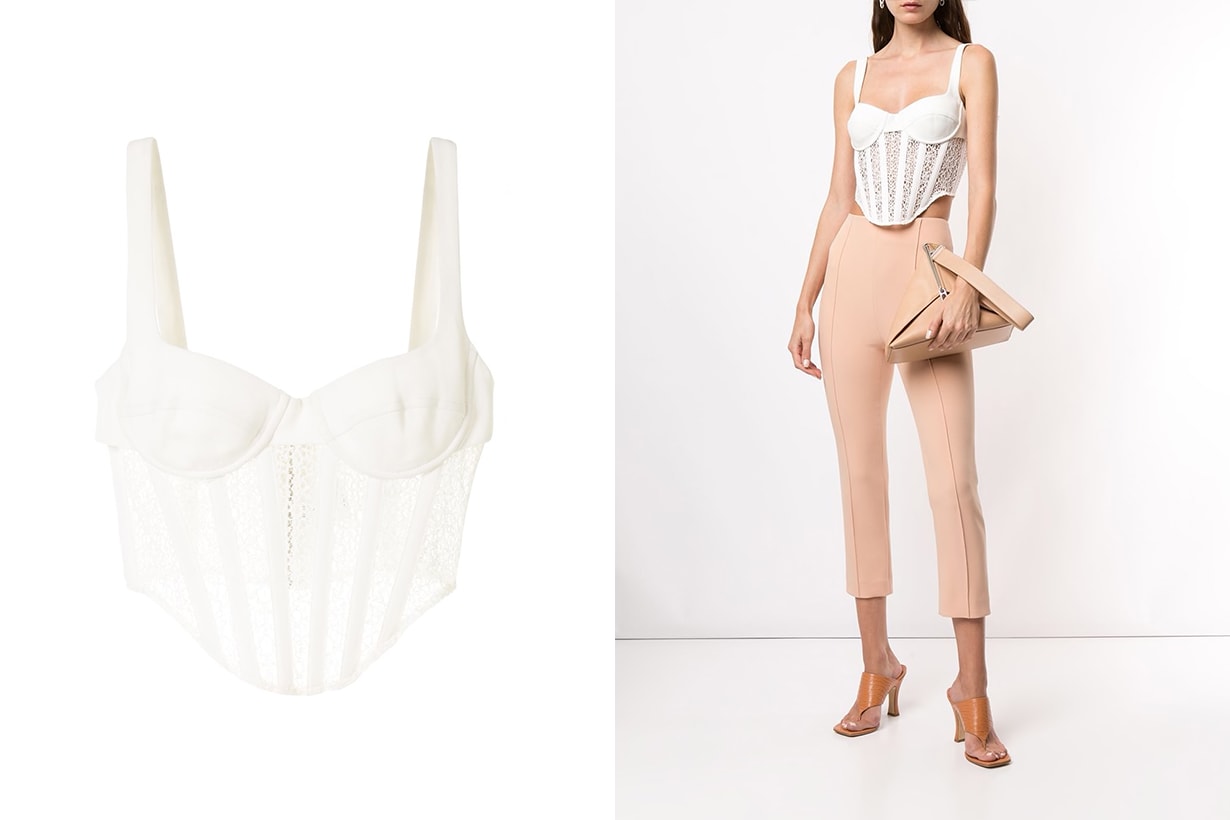 Dion Lee Corset Tank Top Minimalist style instagram fashion blogger