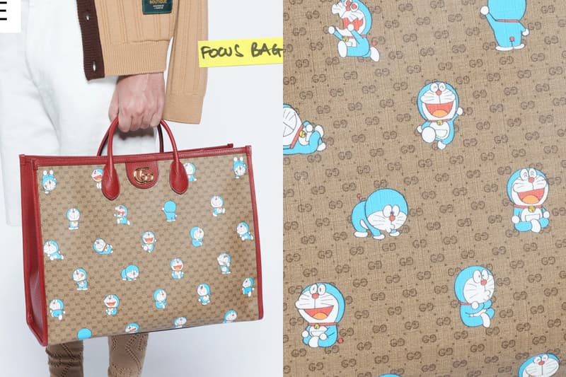 gucci Doraemon 2021 Epilogue alessandro handbags collabration