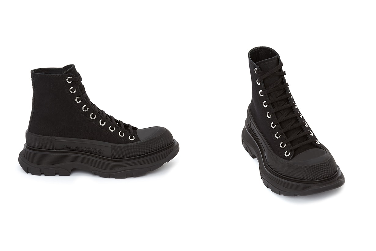 Alexander mcqueen tread slick sneakers shoes boosts