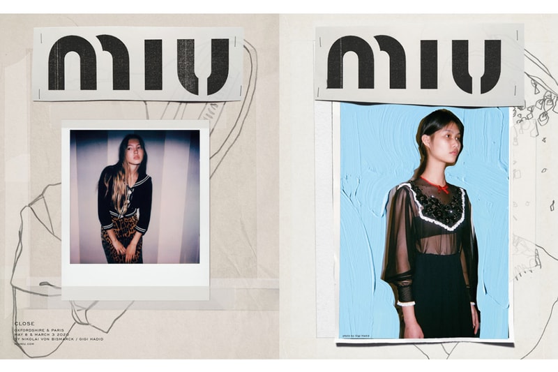 Kate Moss also styled looks from the fall collection on her daughter Lila.