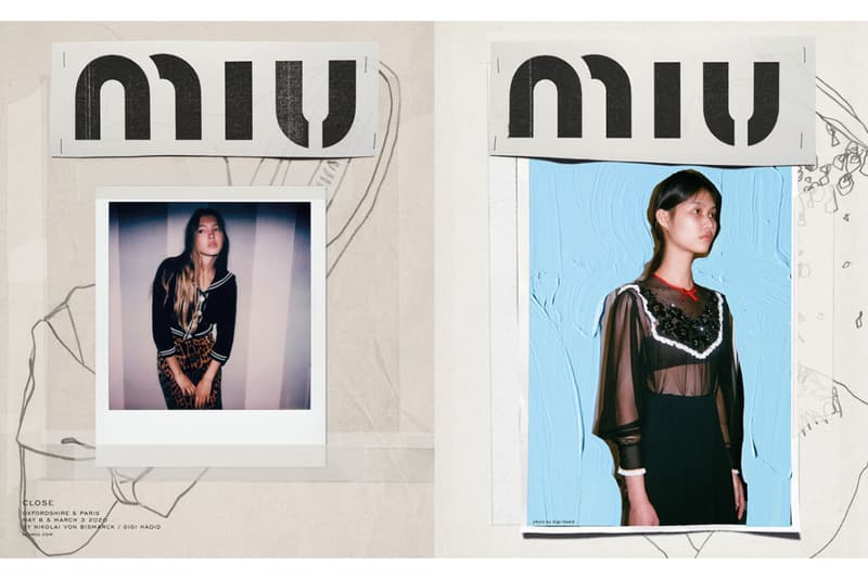 Kate Moss also styled looks from the fall collection on her daughter Lila.