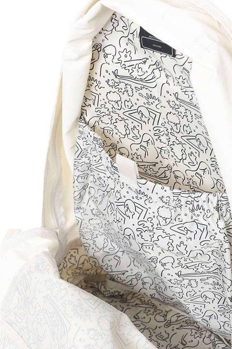 gregory yu nagaba bag collaboration hand draw logo