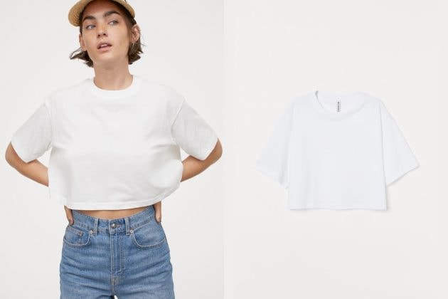 H&M basic t-shirt top wear where buy essential