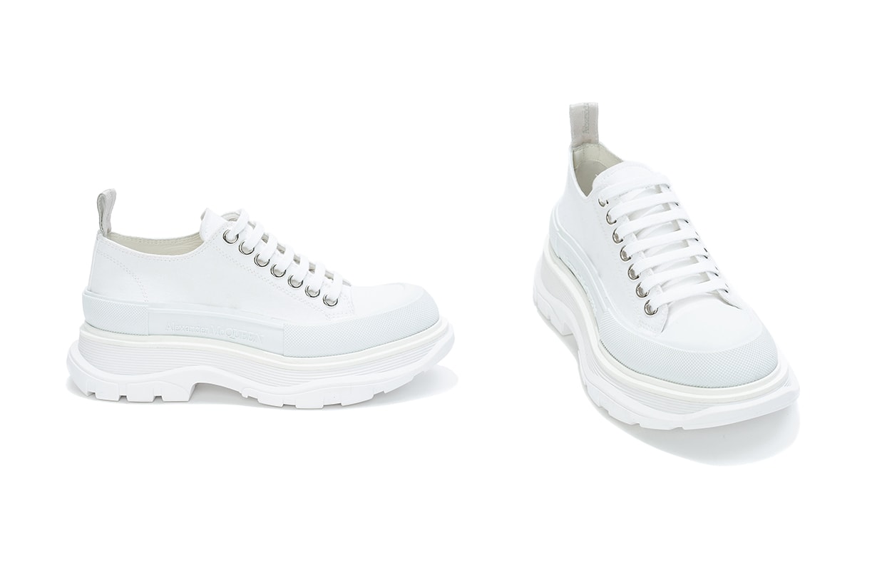 Alexander mcqueen tread slick sneakers shoes boosts