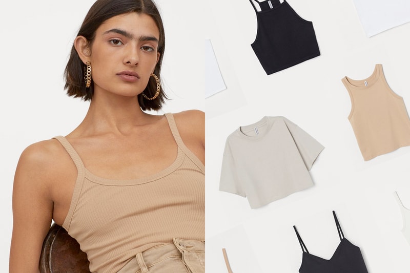 H&M basic t-shirt top wear where buy essential