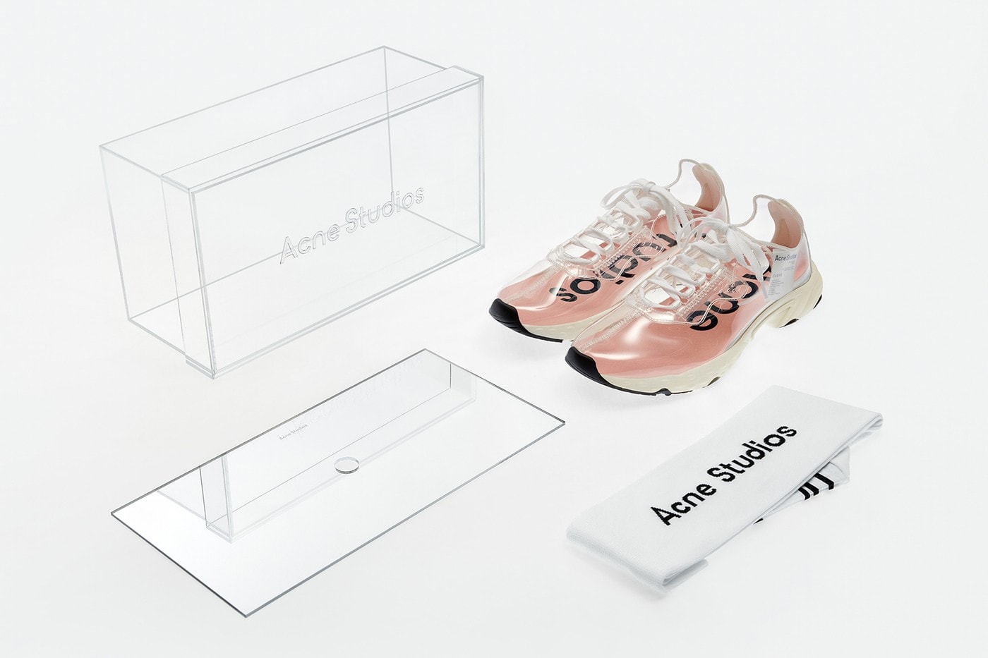 acne studios n3w transparent trail sneaker release