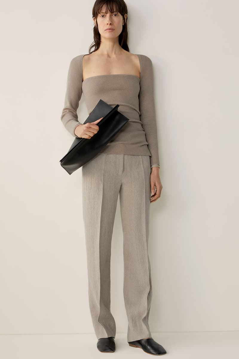 cos fall winter womenswear sustainability recycled fabric minimalist lookbook