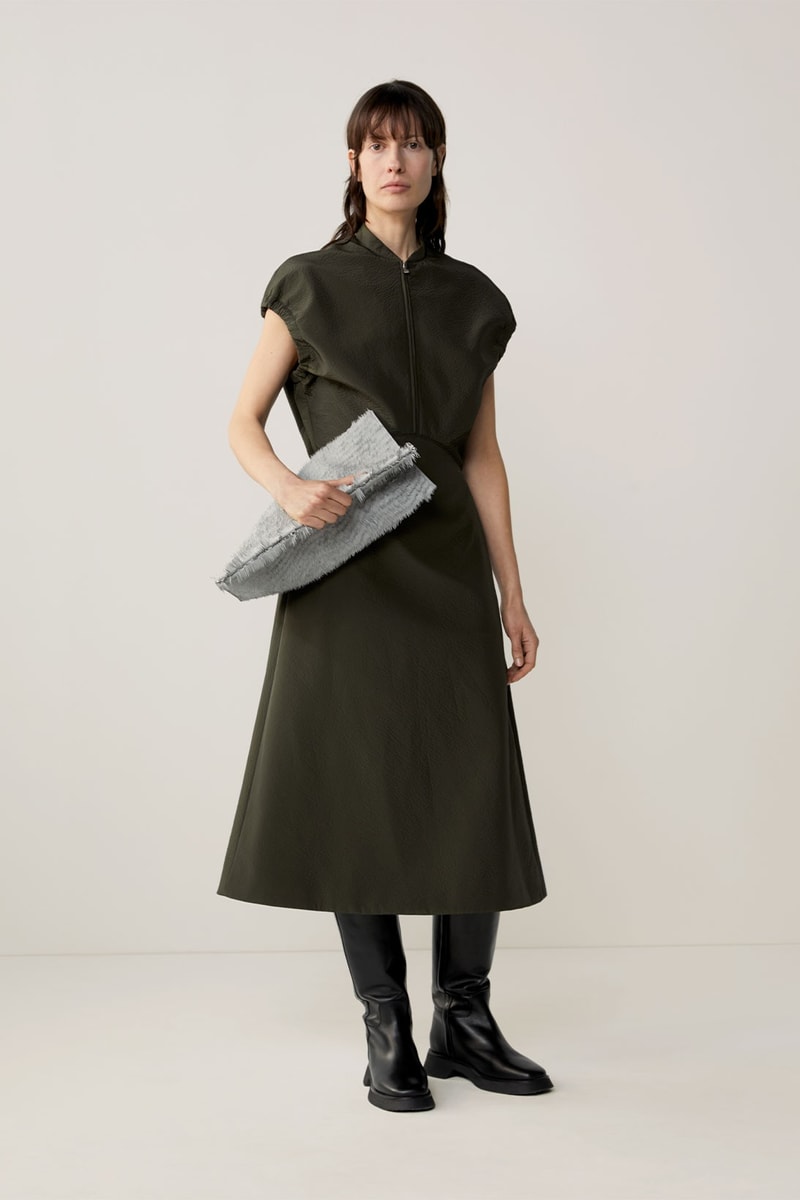 cos fall winter womenswear sustainability recycled fabric minimalist lookbook
