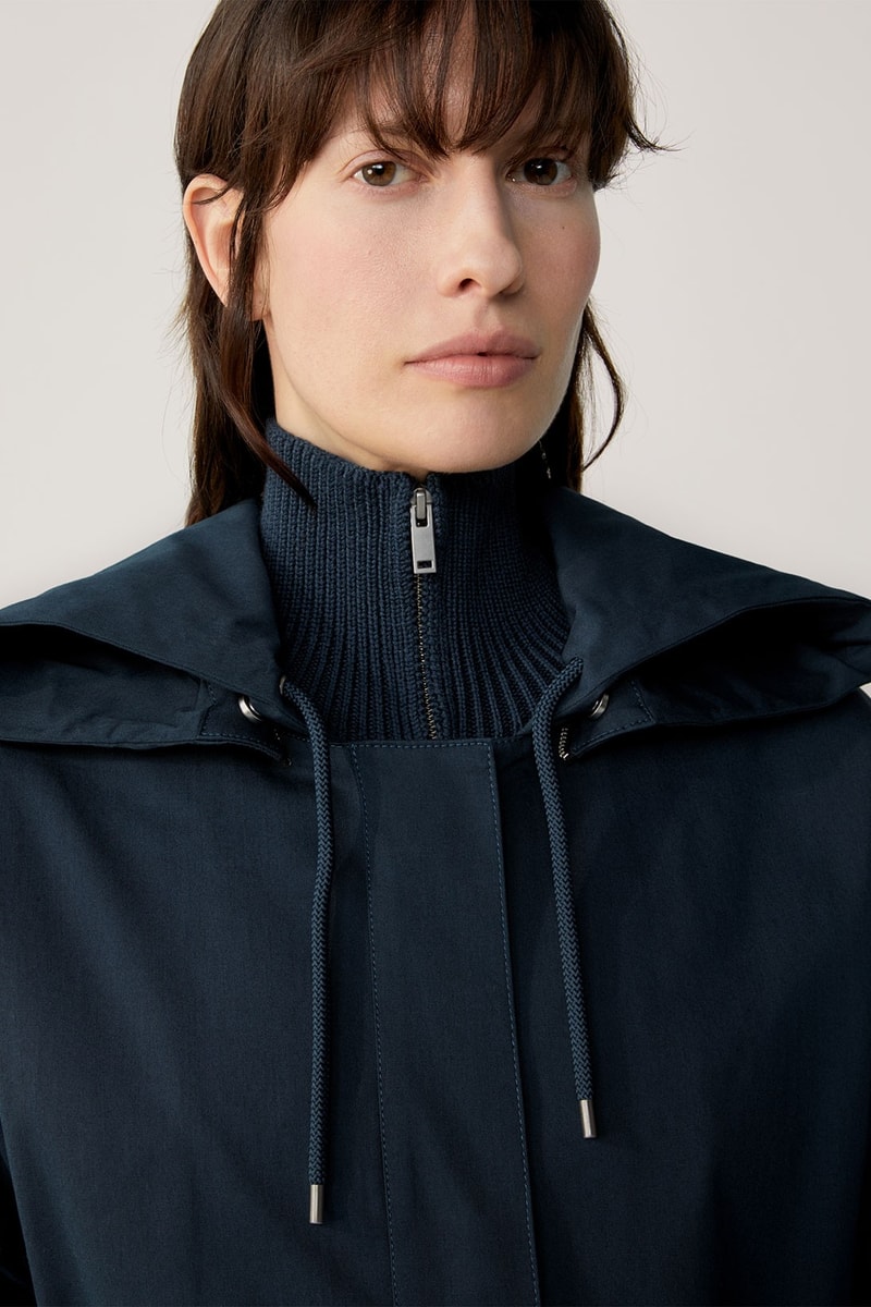 cos fall winter womenswear sustainability recycled fabric minimalist lookbook