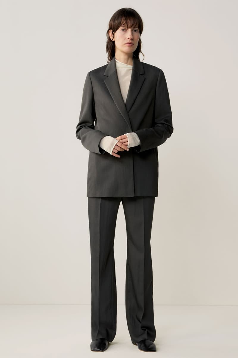 cos fall winter womenswear sustainability recycled fabric minimalist lookbook