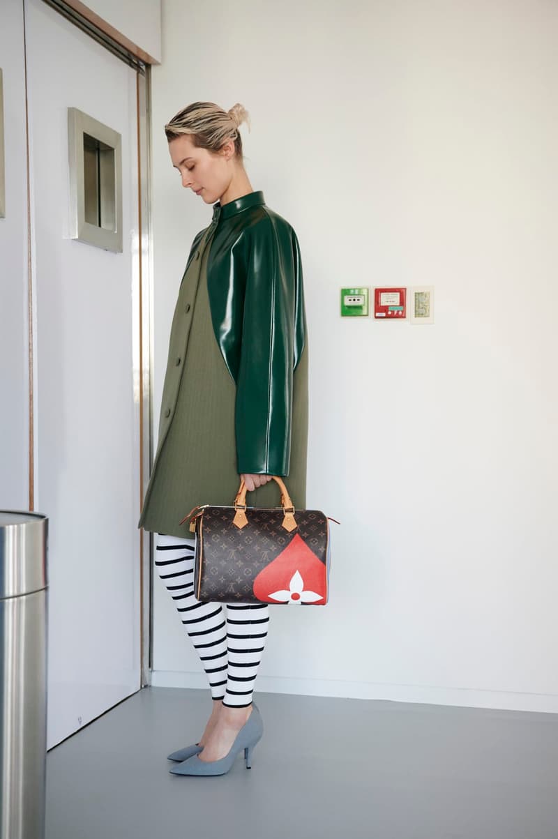 Louis vuitton cruise 2021 womenswear collection monogram heart handbag Nicolas ghesquiere