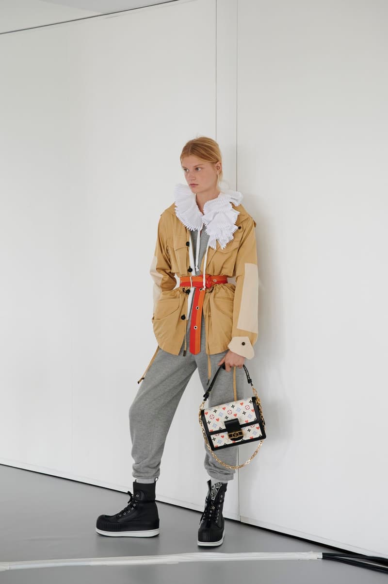 Louis vuitton cruise 2021 womenswear collection monogram heart handbag Nicolas ghesquiere