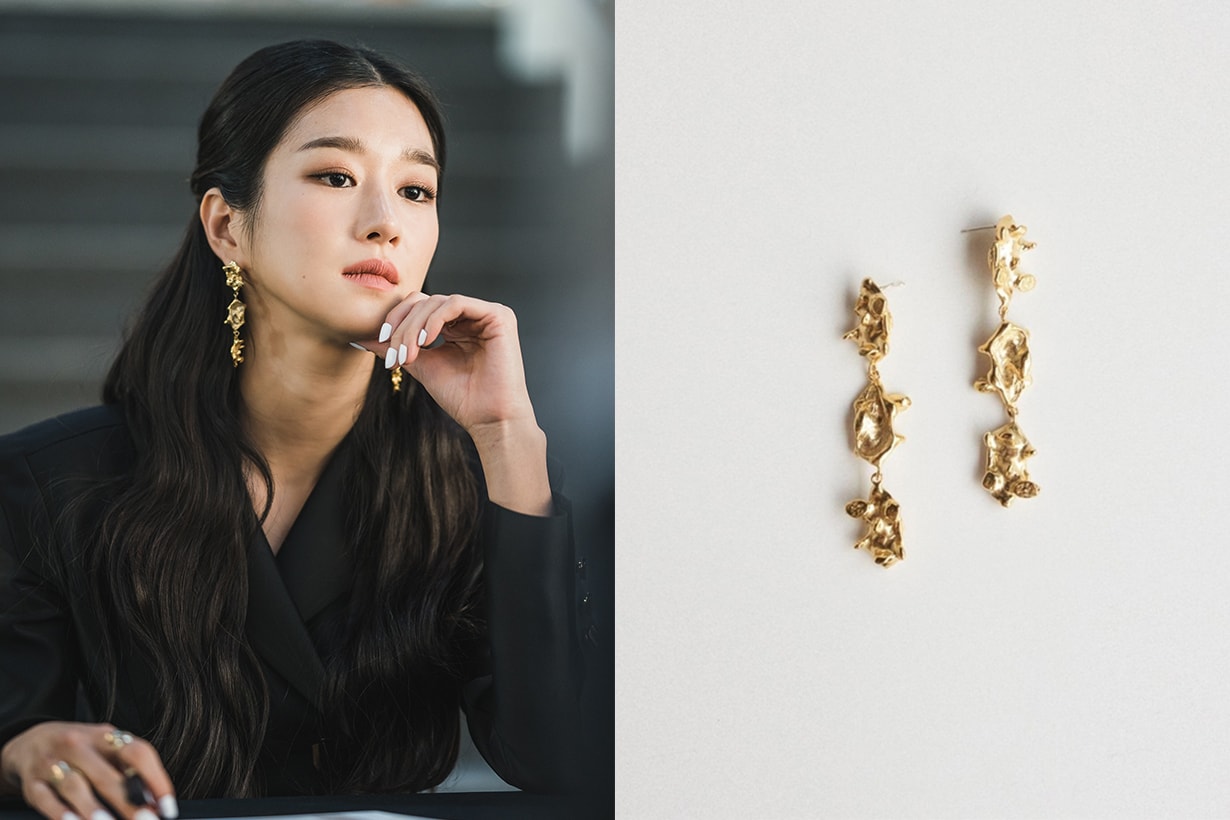 It's Okay to not be Okay Seo Yea Ji Kim Soo Hyun Netflix tvN Drama Korean Drama Styling MANI E PIED SUBYUL GOIU CARTIER HYÈRES LOR  earrings accessories jewelry korean idols celebrities actresses