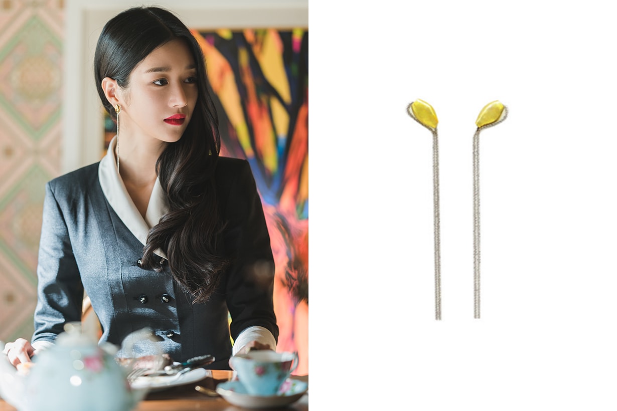 It's Okay to not be Okay Seo Yea Ji Kim Soo Hyun Netflix tvN Drama Korean Drama Styling MANI E PIED SUBYUL GOIU CARTIER HYÈRES LOR  earrings accessories jewelry korean idols celebrities actresses