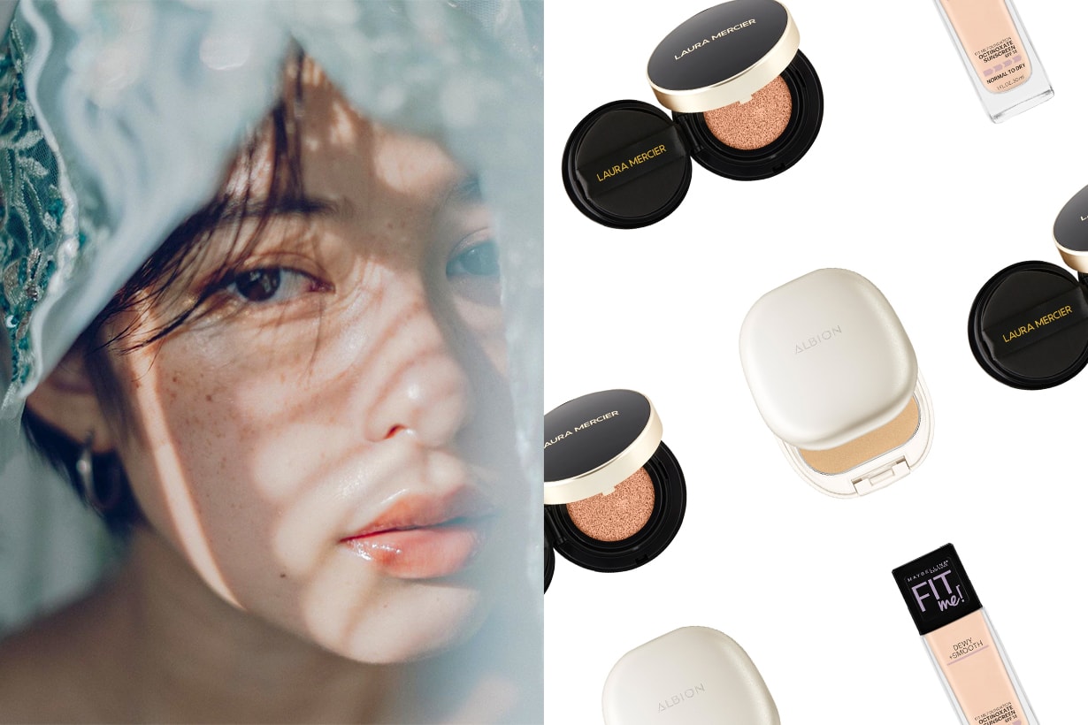 Japan Cosme 2020 Best Sellers Foundation Base Makeup Products BB Cushion Foundation Maybelline New York Fit Me! DEWY & SMOOTH FOUNDATION ALBION WHITE POWDERLESST Compact Foundation LAURA MERICER Flawless Lumière Radiance-Perfecting Cushion SPF 50 / PA+++ Cosmetics Makeup
