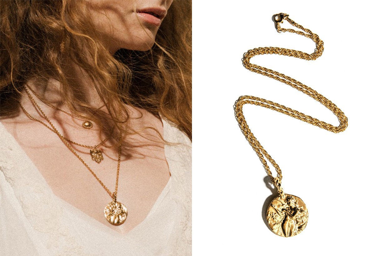 Last Lyre 24K Gold-Plated Necklace