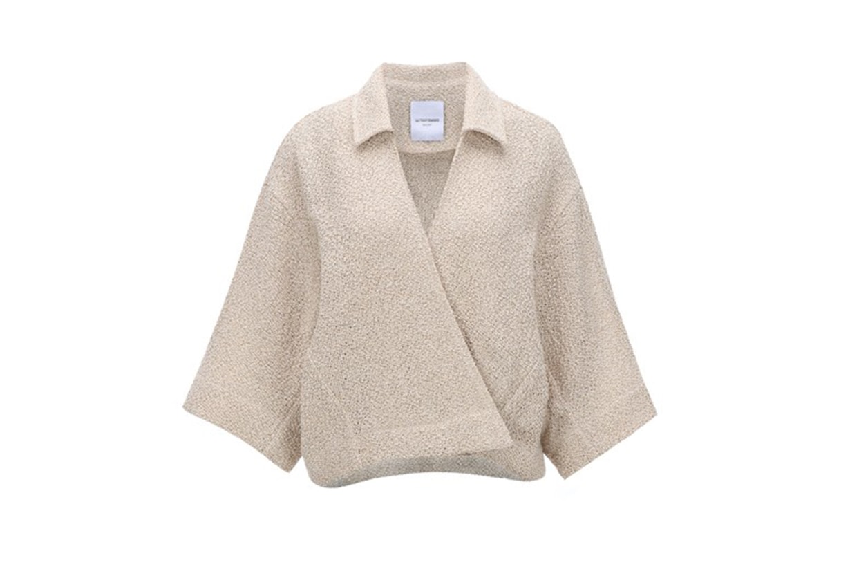 Le17 Septembre Wrap-Effect Knit Cardigan