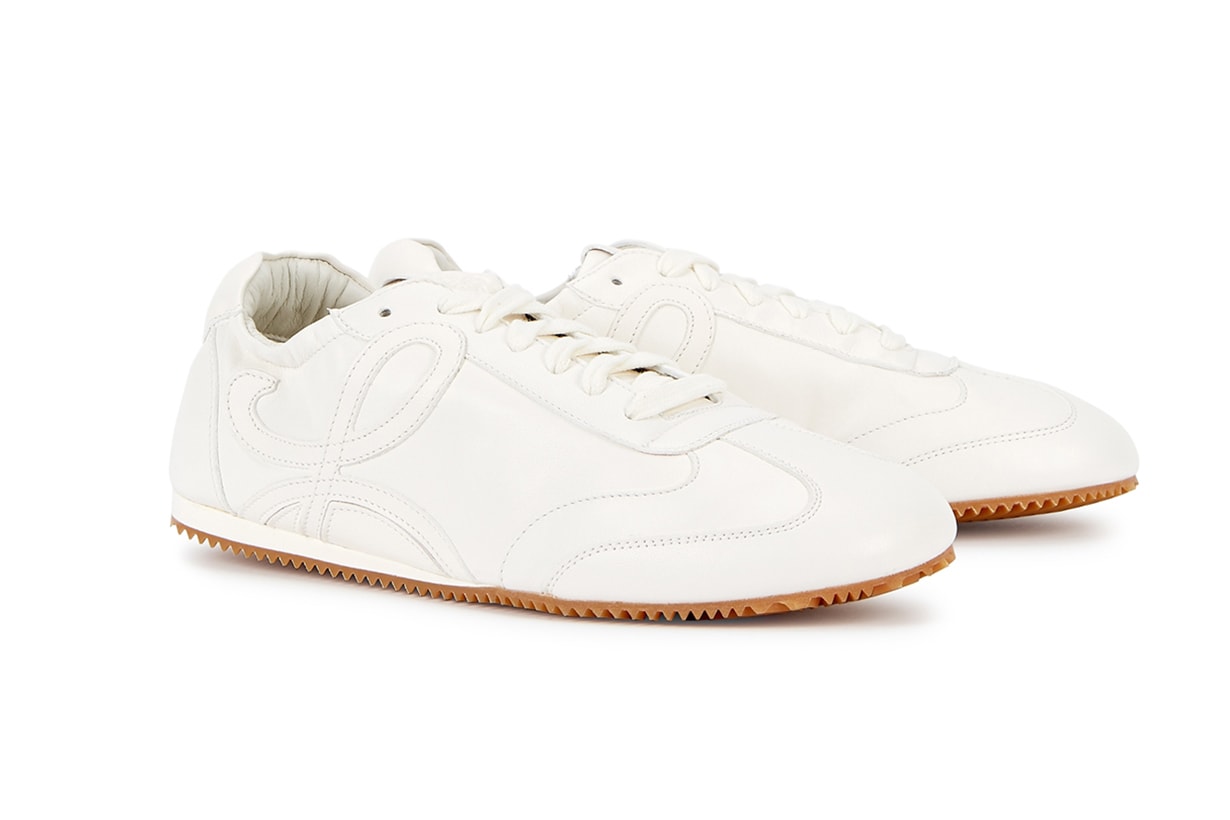 LOEWE Ballet Runner white leather sneakers
