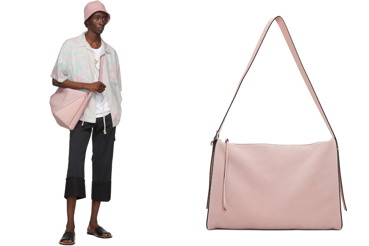 Loewe Pink Large Berlingo Bag