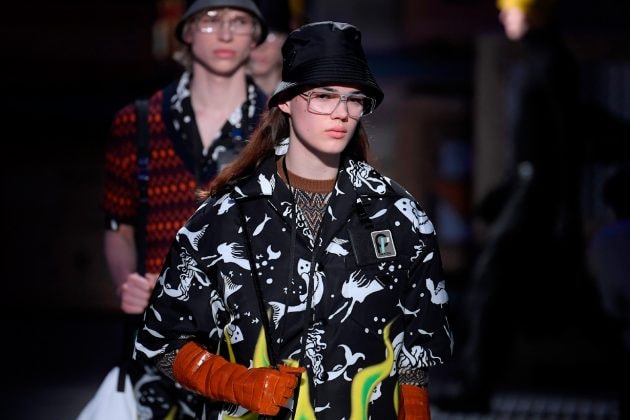 men fashion week women model why