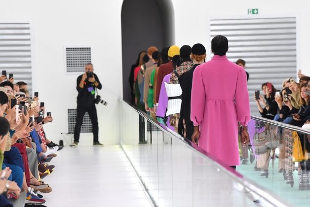 men fashion week women model why