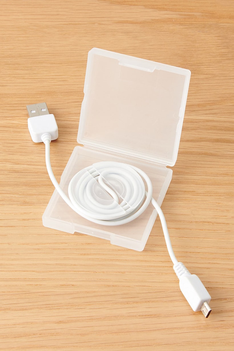 muji pp cable case