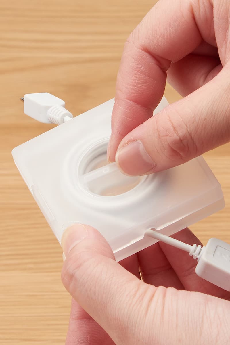 muji pp cable case