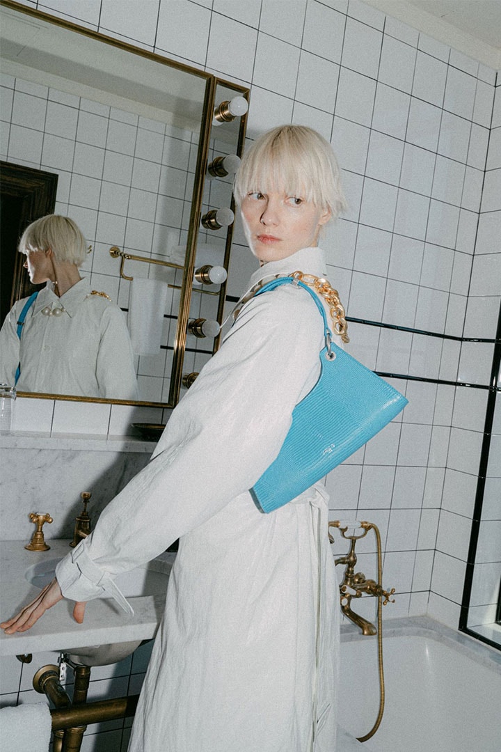 Blue Handbag