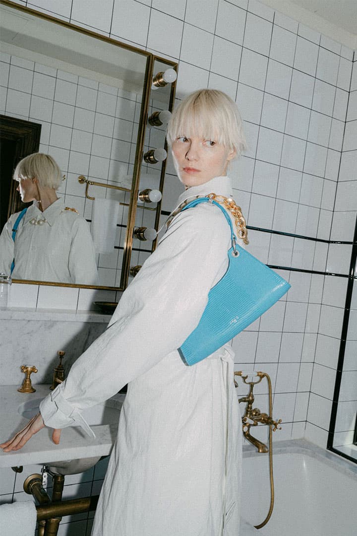 Blue Handbag