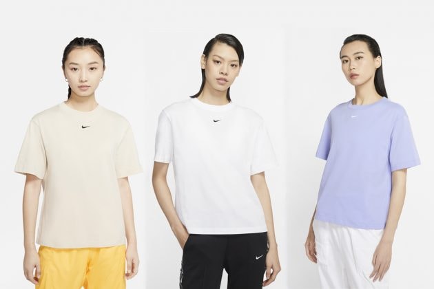 nike swoosh basic logo essential t-shirt taiwan hk where buy 2020