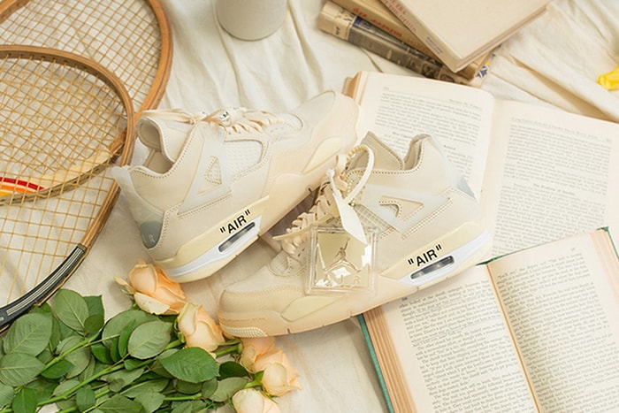 夢幻奶油色太迷人：大人氣聯名鞋款 Off-White x Air Jordan 4 開賣預告！