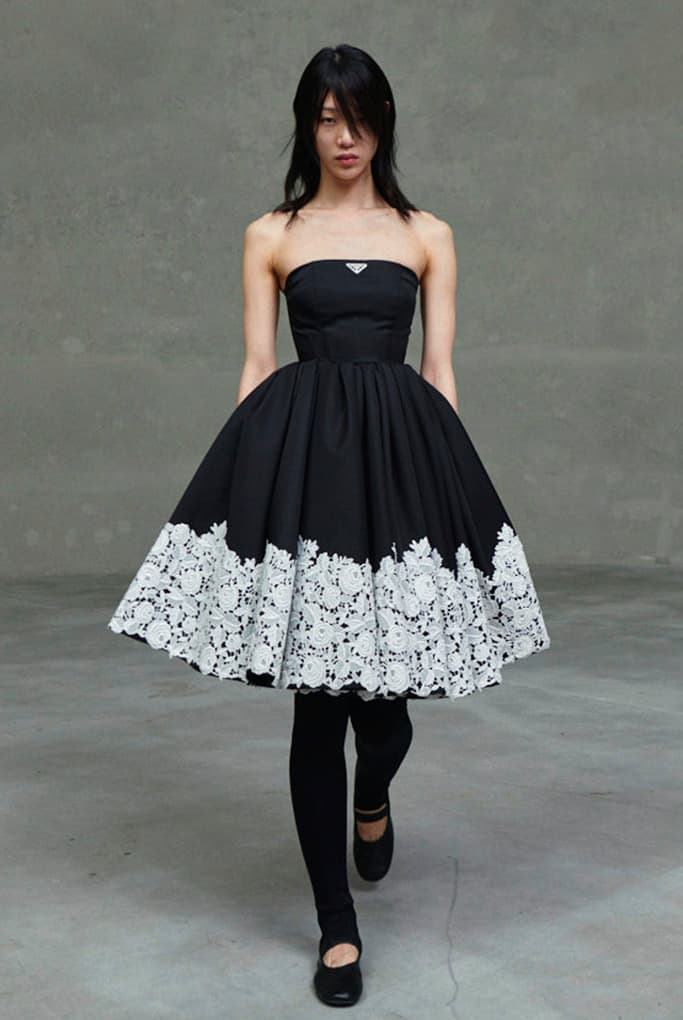 miuccia prada last solo show 2021 women pre spring before raf simons