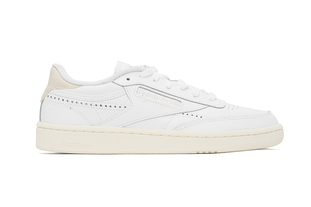 Reebok Classics White & Off-White Club C 85 Vintage
