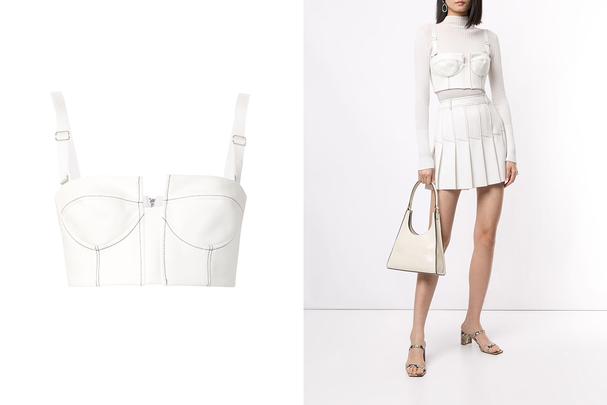 Dion Lee Corset Tank Top Minimalist style instagram fashion blogger