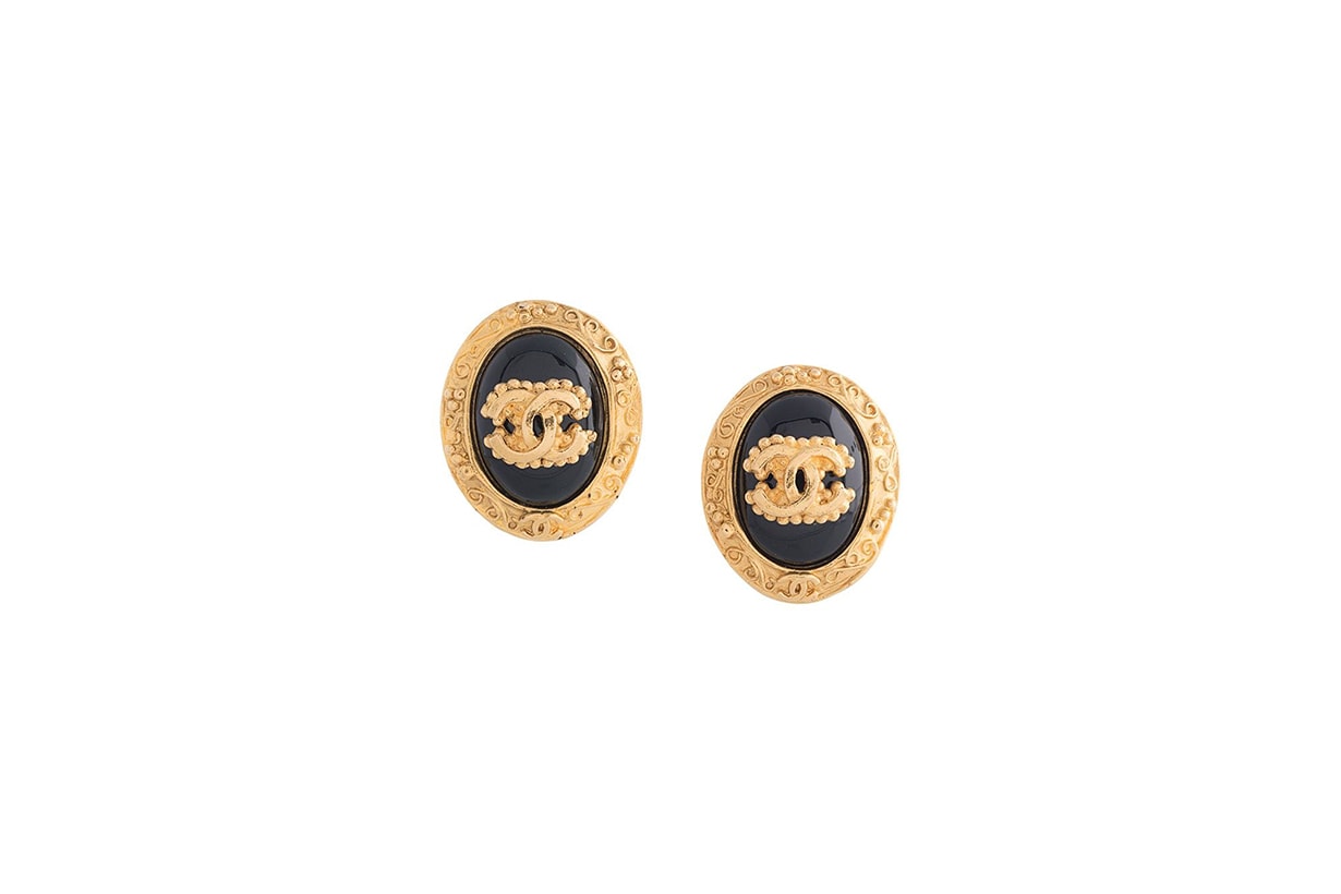 chanel vintage earrings accessories