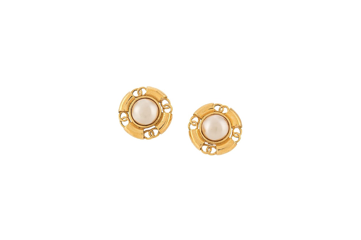 chanel vintage earrings accessories