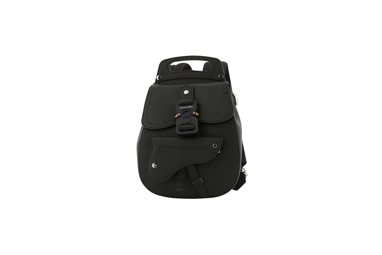 dior saddle backpack in calfskin release