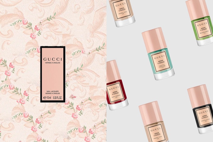 白皙+優雅:Gucci Beauty 推出復古指甲油,讓雙手如寶石般迷人!