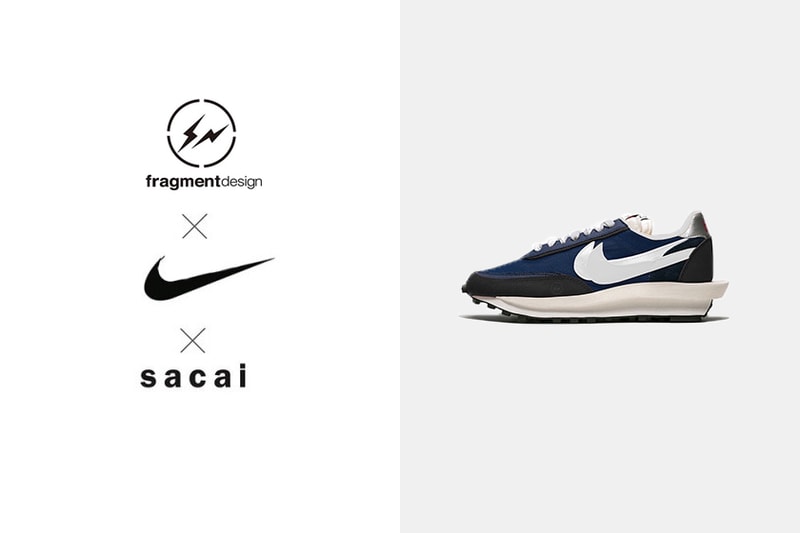 fragment design x sacai x Nike LDWaffle sneakers