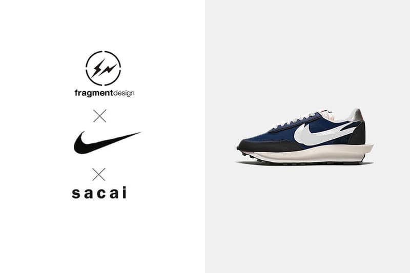 fragment design x sacai x Nike LDWaffle sneakers