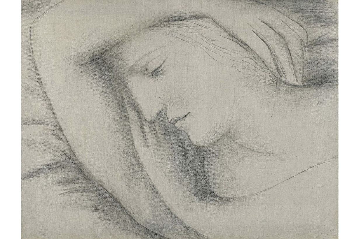 unseen portrait by Pablo Picasso titled Femme endormie Marie-Thérèse Walter