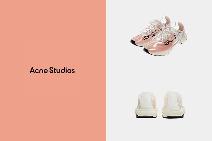 Acne Studios 絕美全透明波鞋，被評為一雙考驗品味的鞋款！
