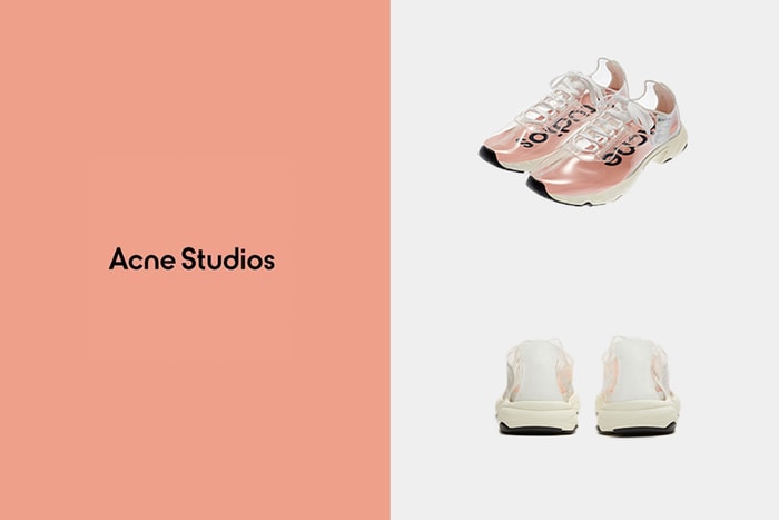 Acne Studios 絕美全透明波鞋,被評為一雙考驗品味的鞋款!