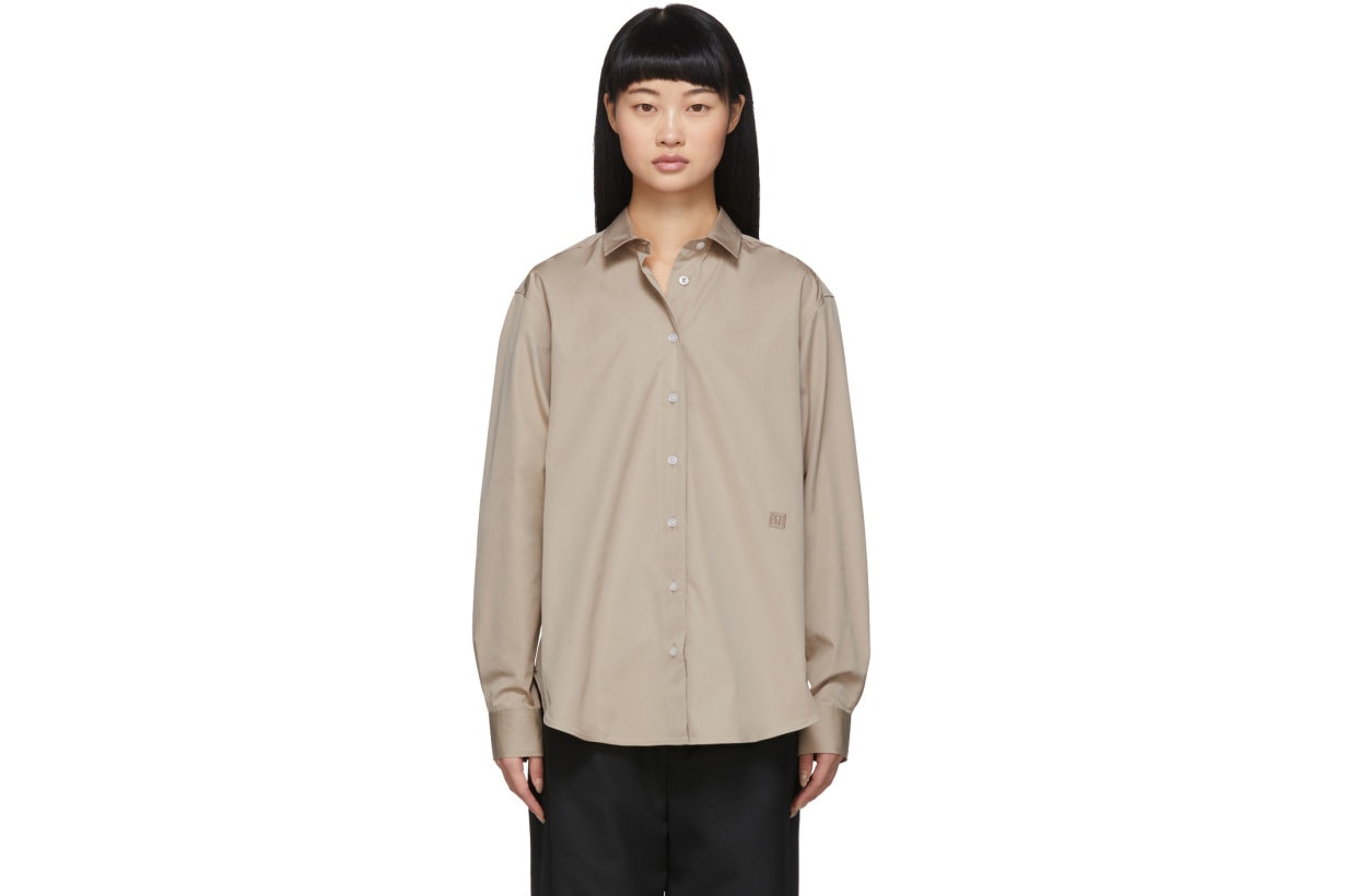 Totême Tan Capri Shirt